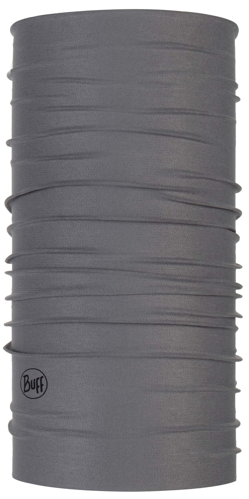 Buff CoolNet UV Neck Gaiter â€“ Solid Colors, UPF 50 Sun Protection, Breathable Cooling Face Mask & Headwear, 12+ Ways to Wear, Quick Dry, HeiQ Fresh Tech, Recycled Polyester, Sedona Grey, Adult Size - Image 1